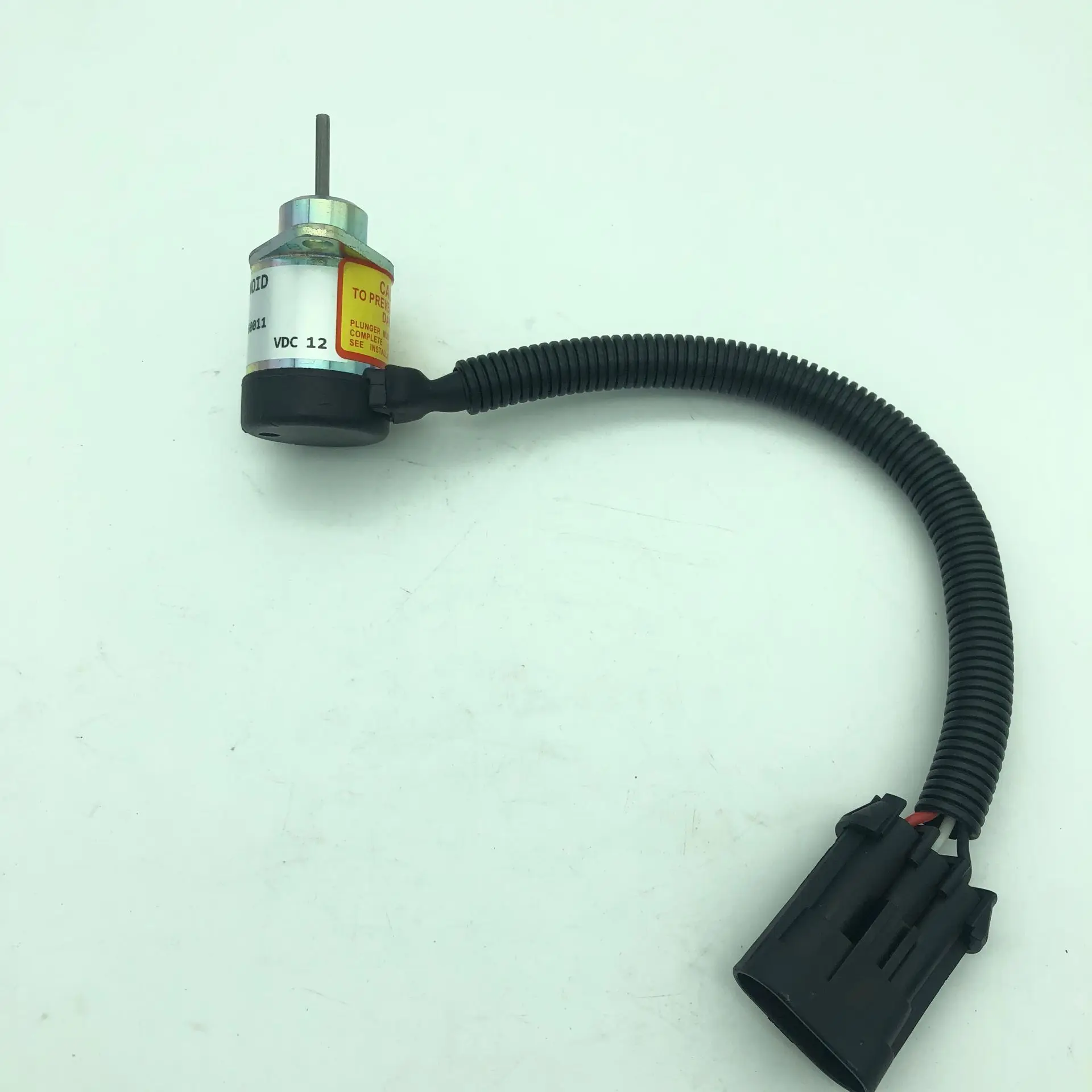 1J710-60011 12V Fuel Shut Off Solenoid 6691498 6691313 7000769 for Bobcat S160 S185 S205 450 1E137-60012 Stop Solenoid