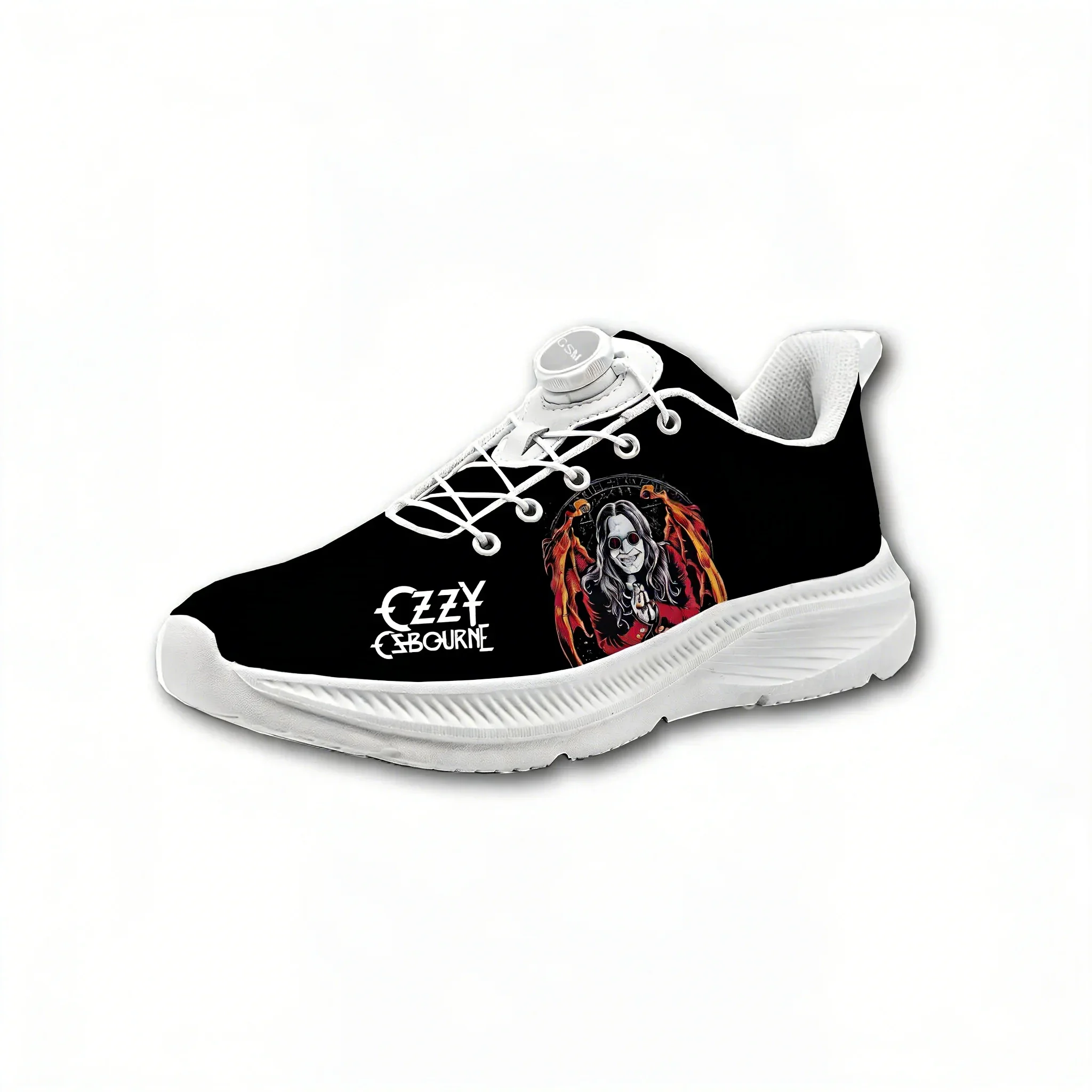Reggae Rastafari Rasta Lion Of Judah Mens Womens Hiking Running Shoes Laceless Rotating Button Sports Shoes Custom Sneaker