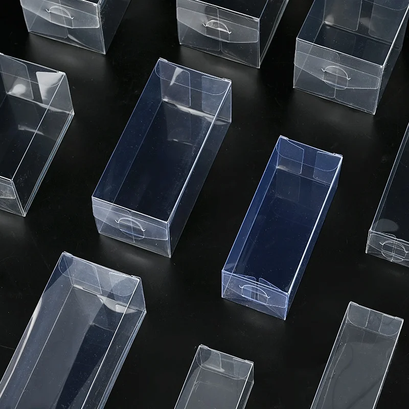 10 pieces of 3/4/5 * Hcm new transparent PVC box packaging wedding/Christmas favorite chocolate candy apple gift event