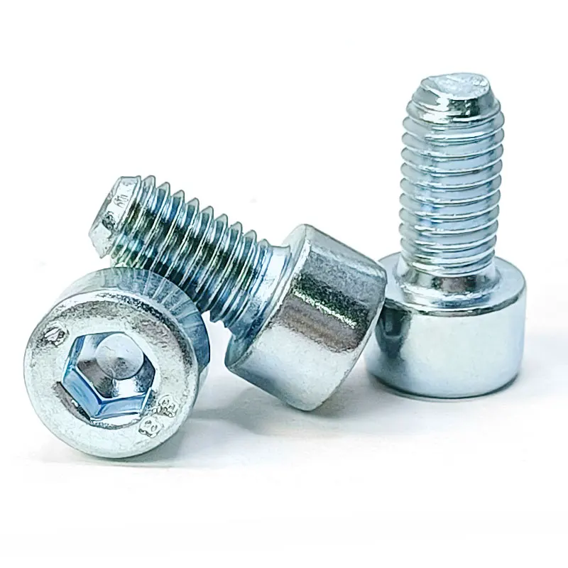 

M2.5 Diameter DIN912 Galvanized 8.8 Class Hex Head Screws Cylindrical Head Cup Head High Strength Screws