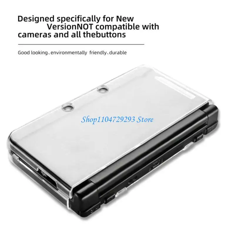 Y2GD Gamepad Cover Clear Plastic Case Housing Full Coverage Case