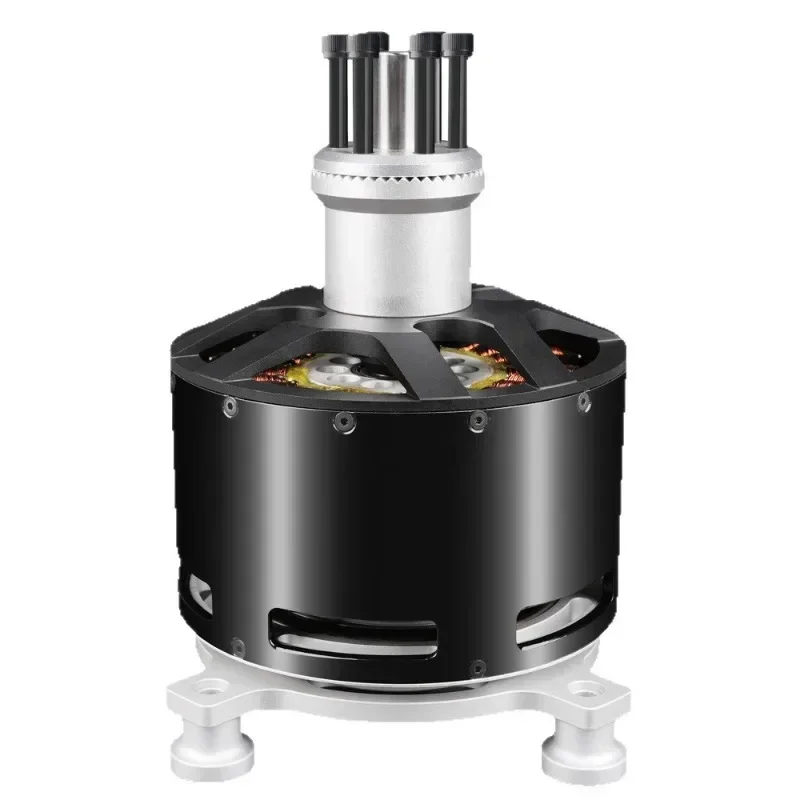 Multi-rotor aircraft power motor, large-load high-efficiency model motor