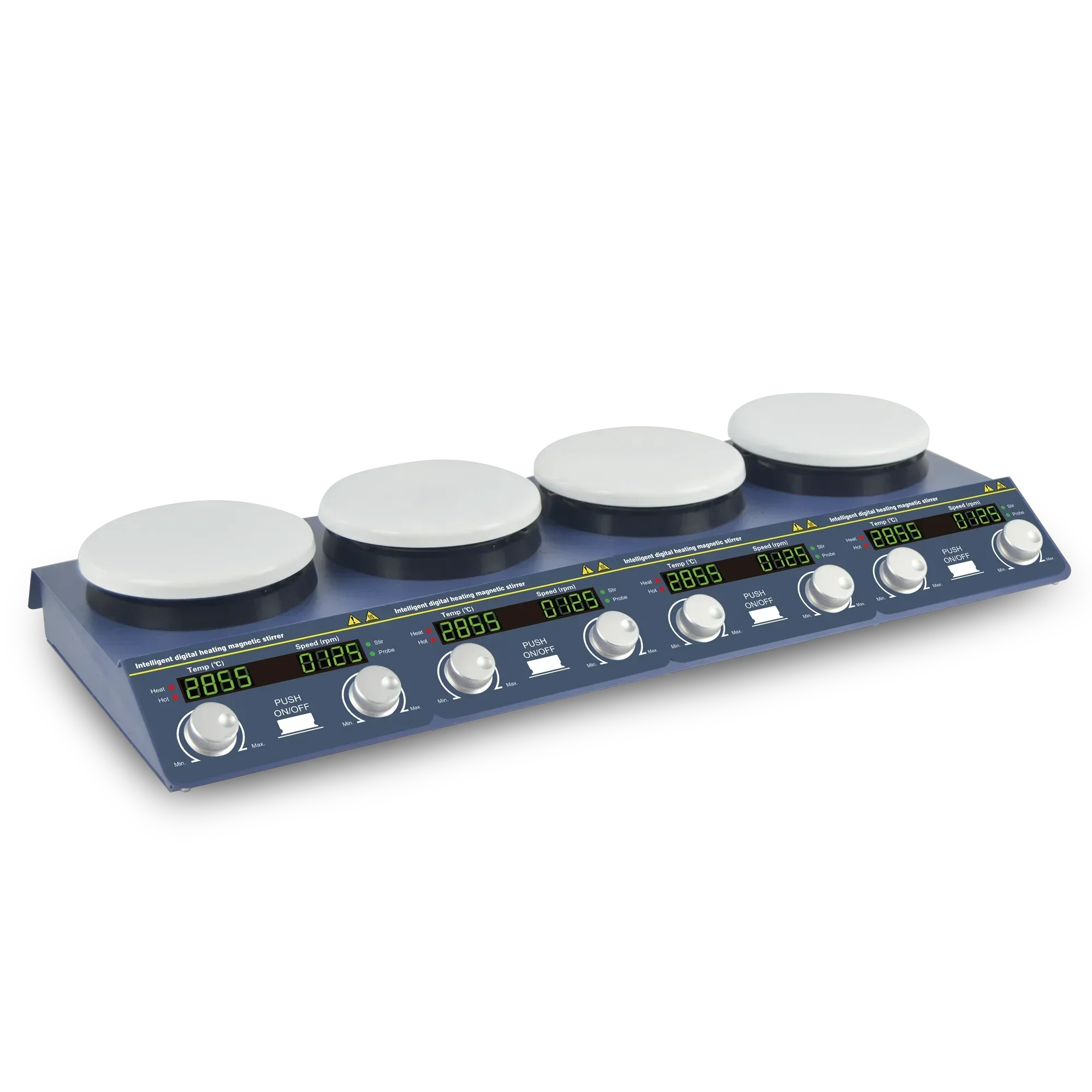 CHINCAN TP-4 4-Head 4 Positions 200-1200rpm 340C Magnetic Hot Plate Stirrer Magnetic Stirrer for Lab