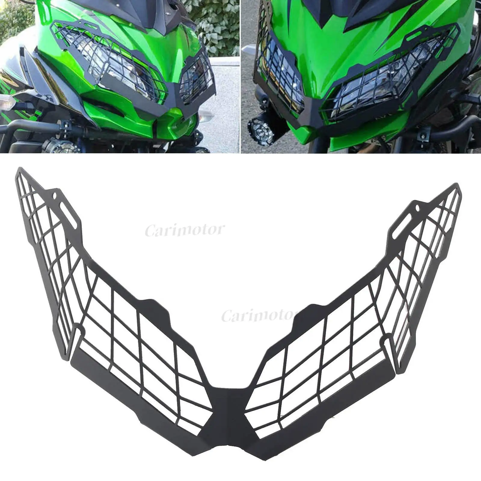 Motorcycle Front Headlight Guard Grille Protector Cover for KAWASAKI Versys 650 1000