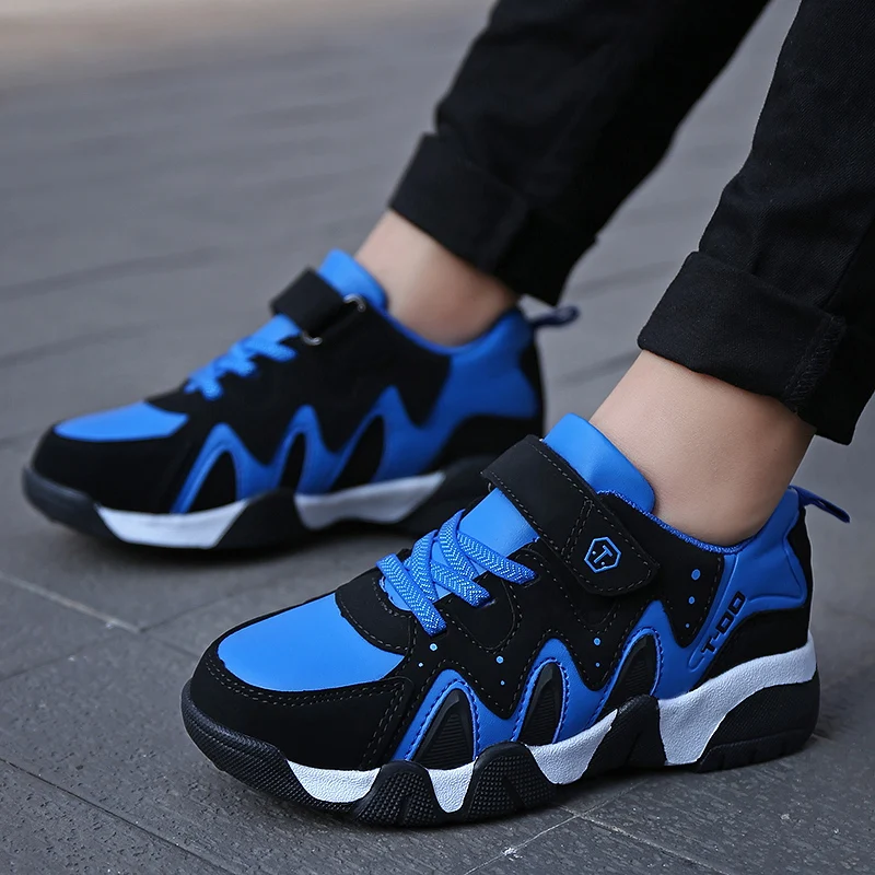 

Kids Sneakers Boys Casual Shoes for Children Sneakers Boys Running Shoes Leather Anti-slippery Fashion Tenis Infantil Menino