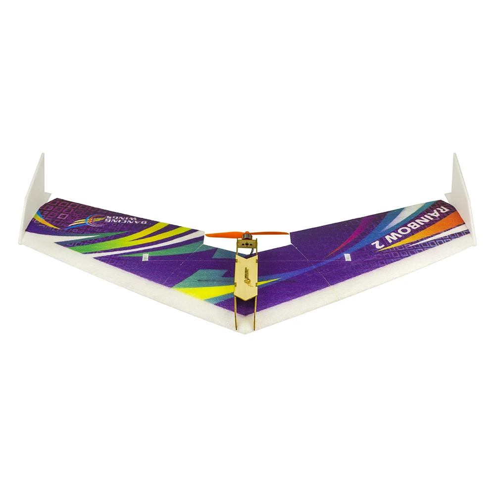 DW Hobby 1000mm Wingspan Rainbow Fly Wing II+MM1908 2050KV Motor Kit EPP RC Airplane Foam Plane Kit Gift Toy E06