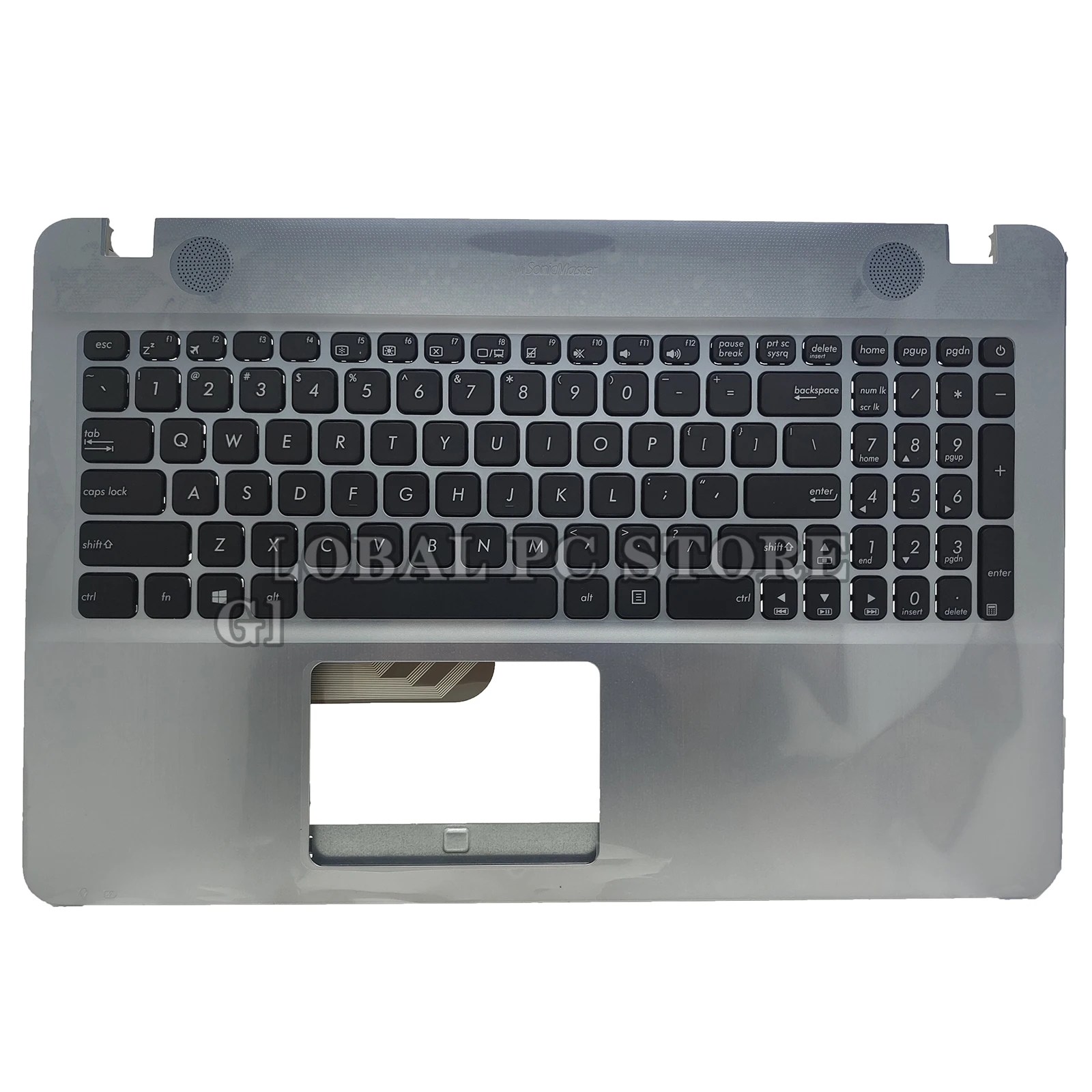 

X541UVK For Laptop Keyboard X541 X541U X541UA X541UV X541S X541UJ X541SC X541SA R541U R541 X541NA X541SA Palmrest Shell Assembly