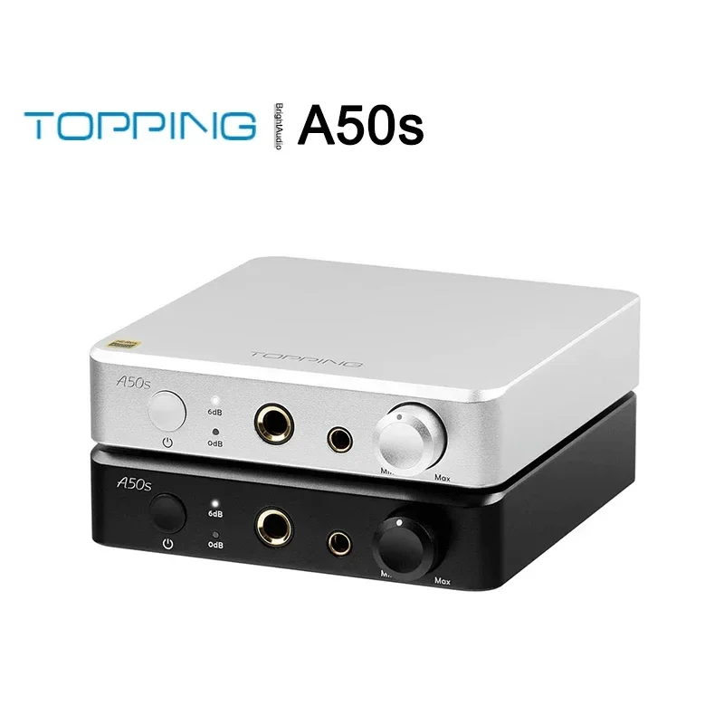 TOPPING A50s NFCA Module Desktop Headphone Amplifier AMP Preamplifier with 6.35 SE 4.4mm Balanced Output 3500mW*2