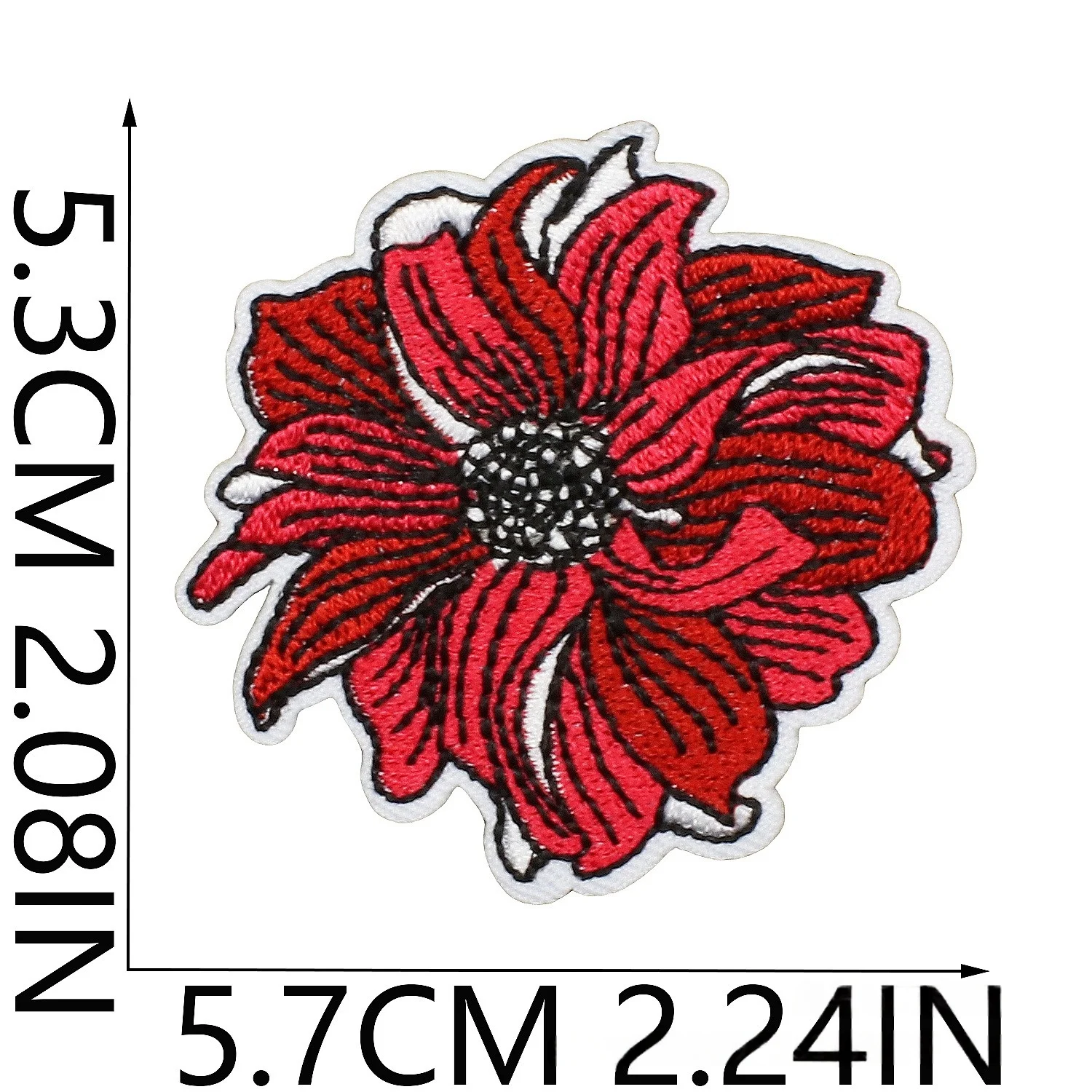 

Red Style Star Football Watermelon Basketball Mushroom Embroidery Patch Clothes DIY Decoration Badge Ironing Bag/hat/cloth