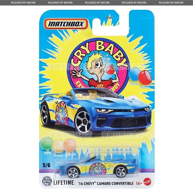 Matchbox Diecast Alloy Car Models Candy Themed Chevrolet Camaro Volkswagen T1 Hummer Ford Collectible Vehicles For gift