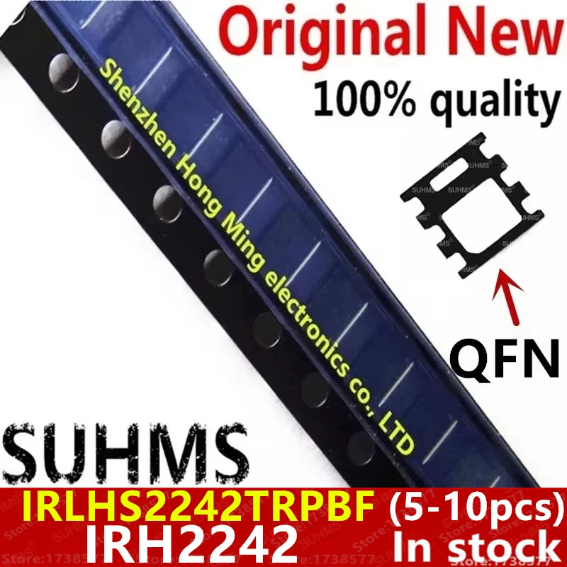 (5-10piece)100% New IRLHS2242TRPBF IRLHS2242 IRH2242 2242 QFN-6