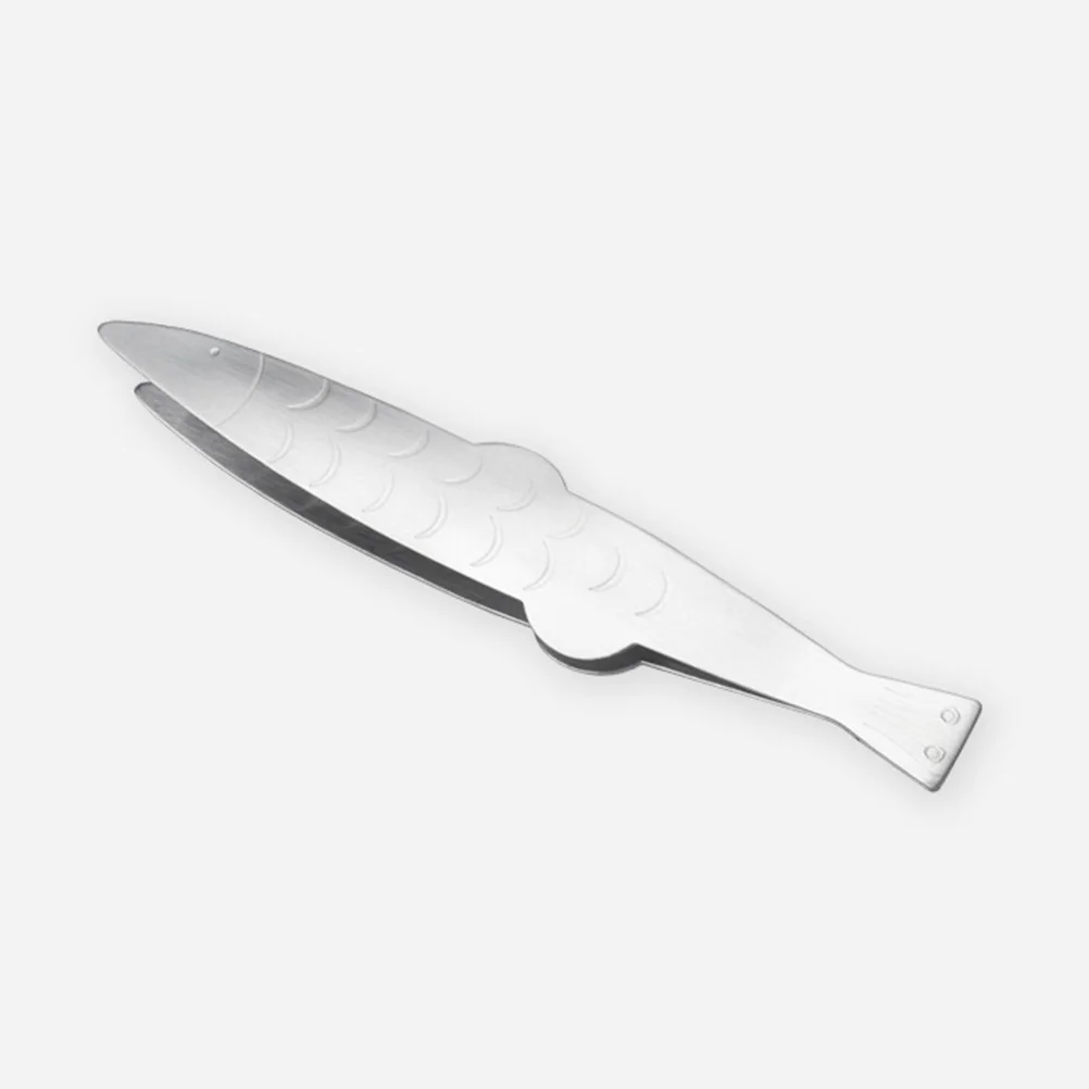 

Пинцет из рыбьей кости, наклонный плоский дизайн, безопасный для быстрого удаления костей, можно мыть в посудомоечной машине, многофункциональный пинцет из нержавеющей стали