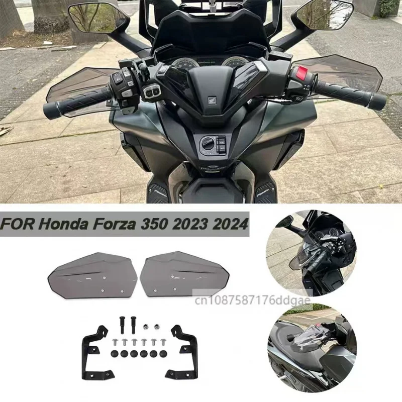 

For Honda For Forza 350 2023 2024 Motorcycle Accessorie Handguards Shield Hand Guard Protector Windshield For Forza 350 2023 24