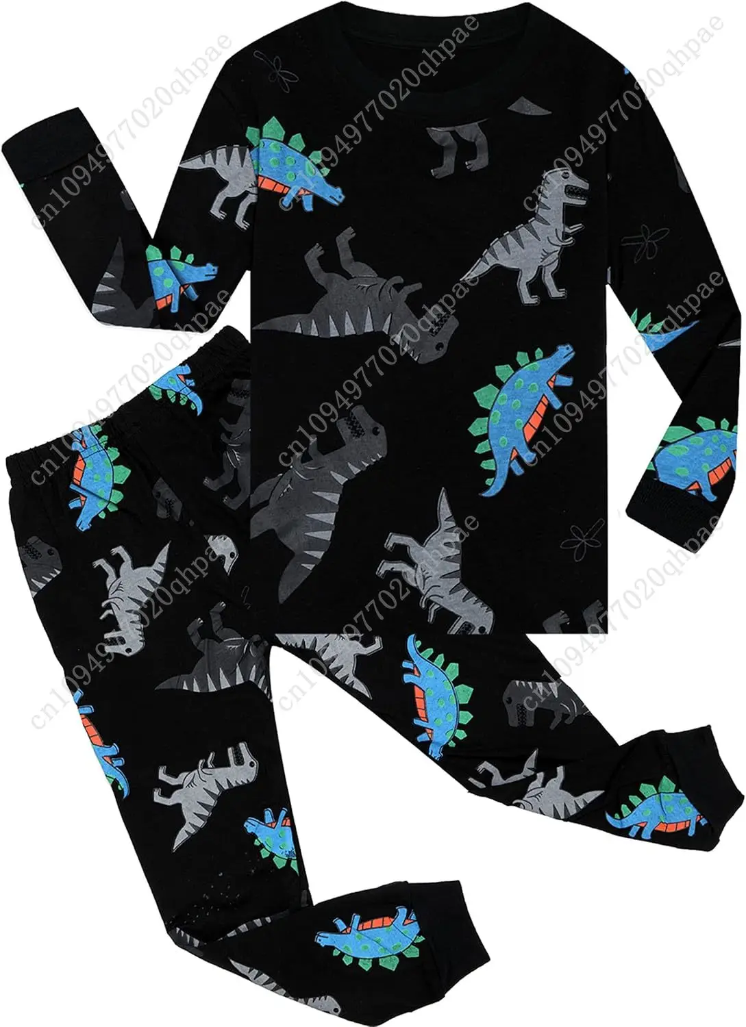 

Boys Pajamas Set Long Toddler Pjs Little Kids Dinosaur Sleepwear