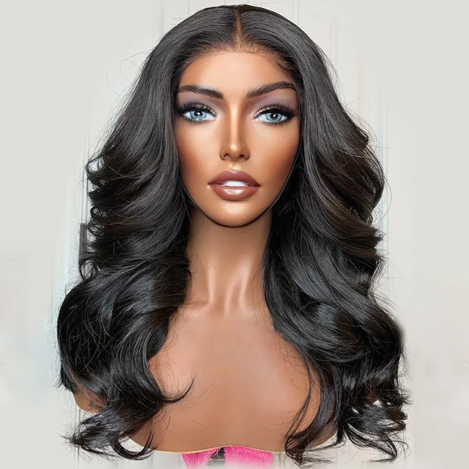 

Glueless Body Wave Wig 13x6x1 Lace Front Wigs Human Hair Pre-plucked Loose Body Lace Front Human Hair Wig For black Women