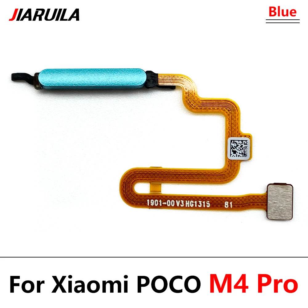 Nowy Kabel Flex z Czytnikiem Linii Papilarnych, Przyciskiem Home, Przyciskiem Powrotu i Przyciskiem Menu do Xiaomi Redmi Note 11 Pro 5G / Note 11 4G / 11 Pro Plus — zdjęcie produktu 3