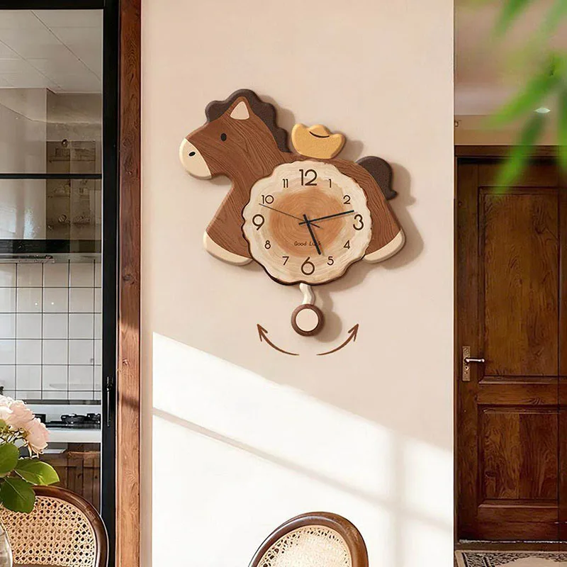 Bedrooms Creative Wall Clocks Cartoon Fashion Design Restaurant Modern Luxury Wall Watch Living Room Reloj De Pared Home Decor