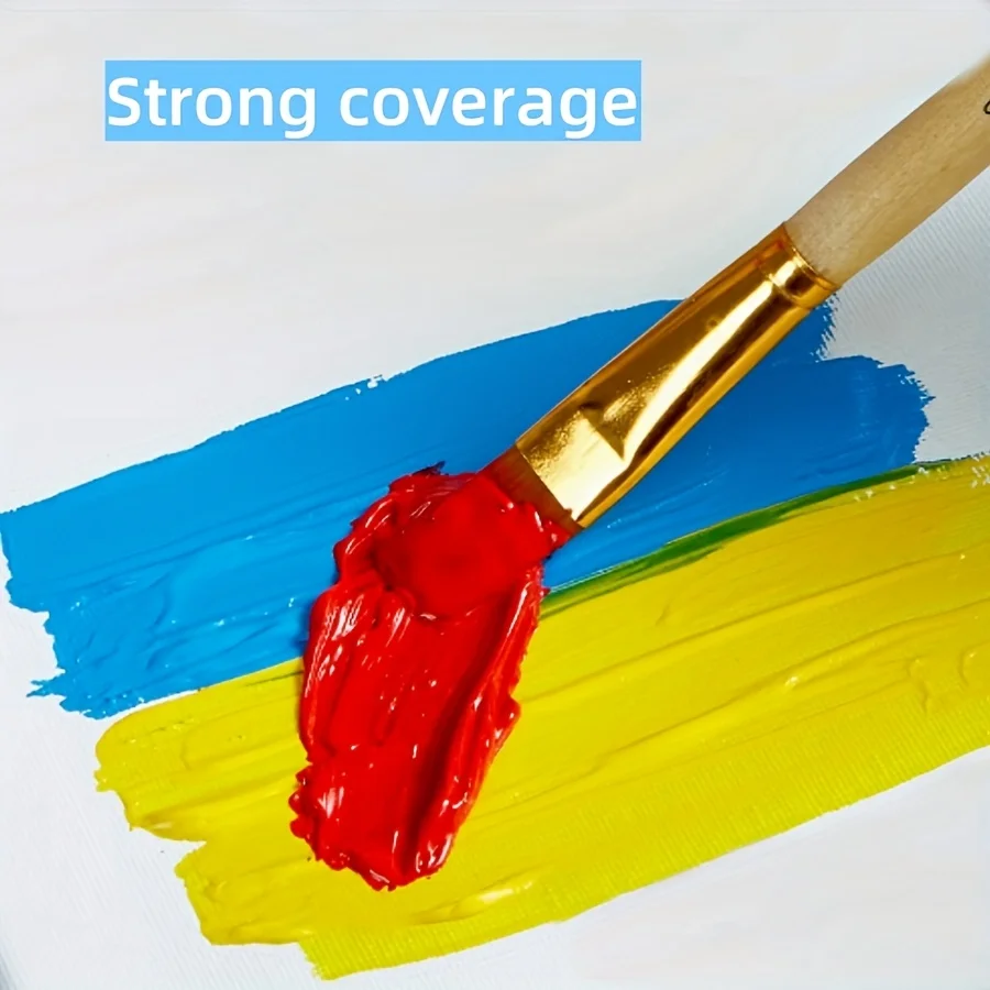 12/18/24/36 Set di colori acrilici colorati, 12 ml/0,42 once, può essere mescolato per dipingere, scarabocchi, fai da te e creazione artistica, hol perfetto