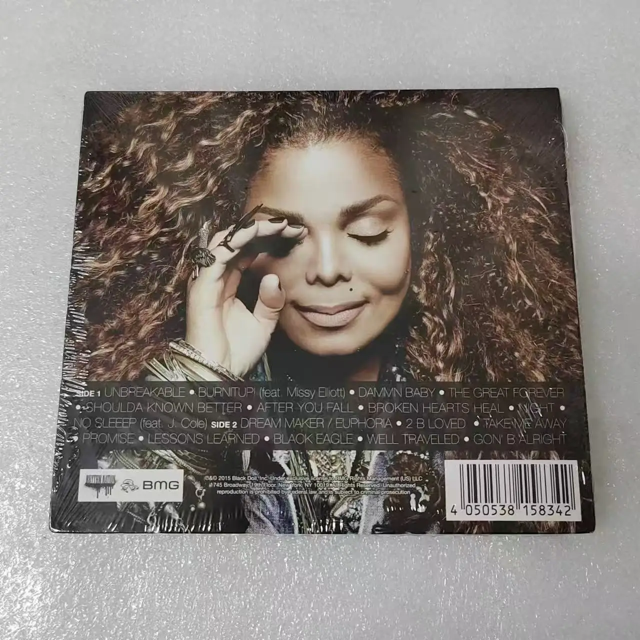 แผ่นซีดีเพลง JANET JACKSON UNBREAKABLE อัลบั้มเพลงฮิต แผ่นเสียงเพลง คอสเพลย์ เครื่องเล่นเพลงแบบพกพา ซาวด์แทร็กในรถยนต์ กล่องดนตรีสำหรับงานปาร์ตี้
