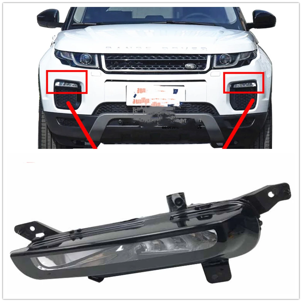 

Front Bumper Fog Lamp For Land Rover Range Rover Evoque 2016-2019 LR072646, LR072645 Turn Signal Day Daytime Driving Light Bulb