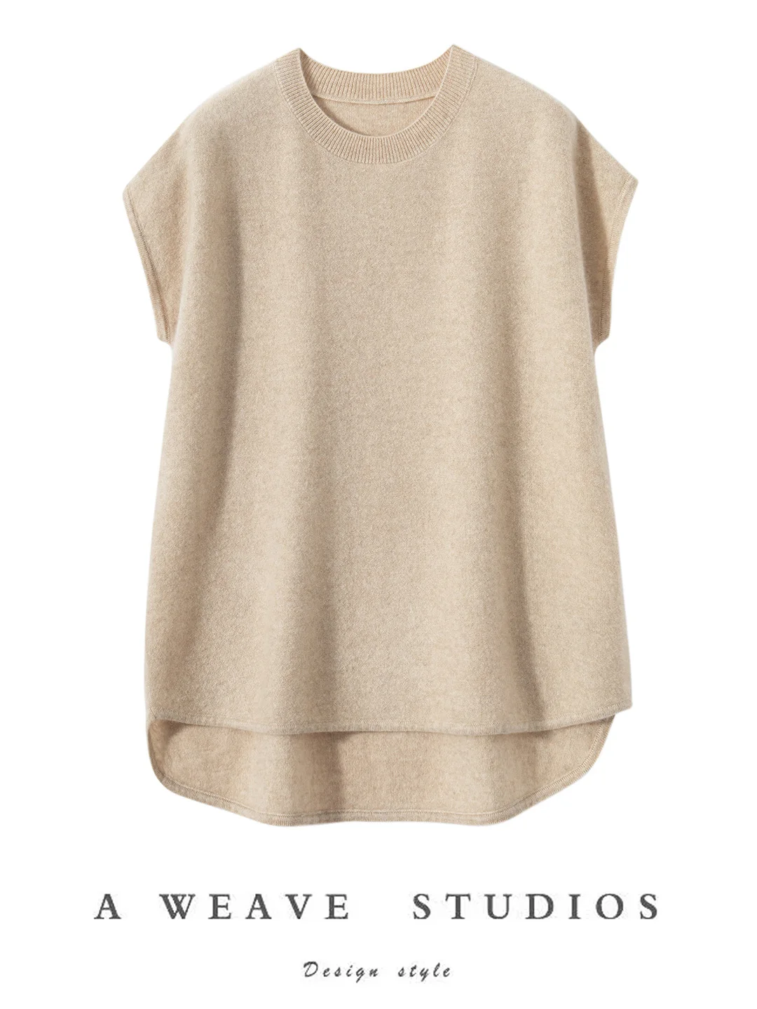 เสื้อกั๊กถักนิตติ้งผู้หญิง ทรงกลม คอวี ทรงหลวม กระชับสัดส่วน สีสันหลากหลาย เหมาะสำหรับใส่ไปทำงาน ให้ความอบอุ่น