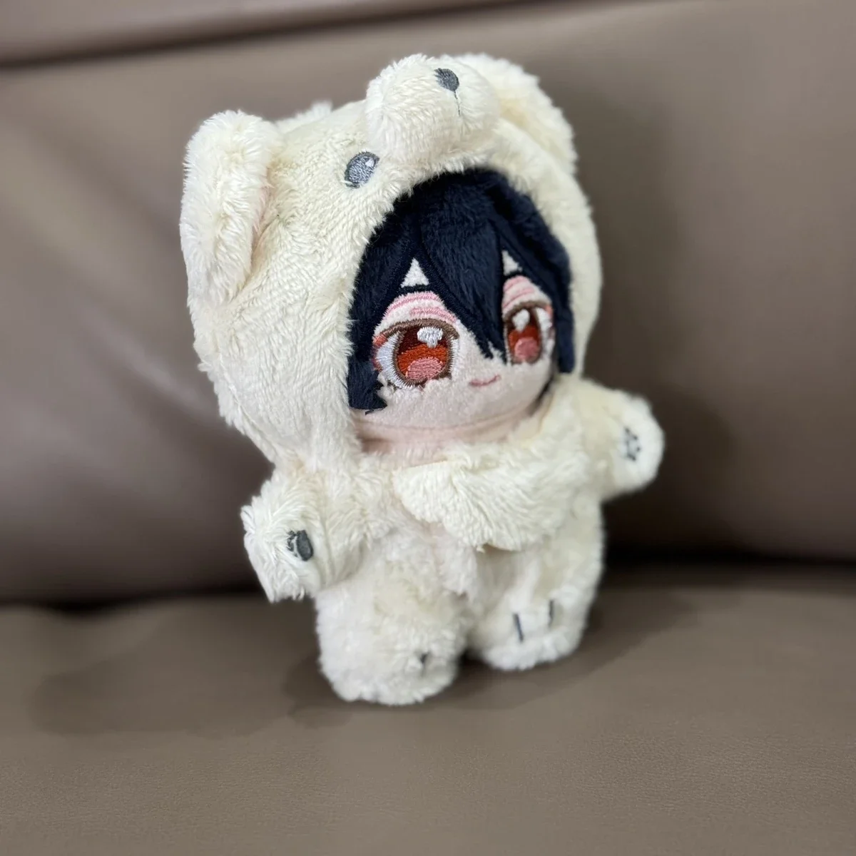 10cm 사쿠마 레이 앙상블 스타즈 봉제인형 어린이 장난감 코스프레 플러시 펜던트 백팩 수집용 모델 인형 크리스마스 생일 선물