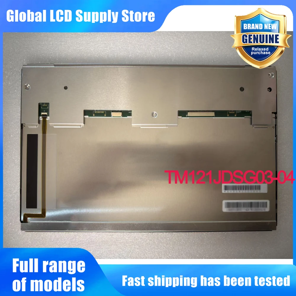 TM121JDSG03-04 12.1 Inch 1280*800 LCD Screen Display Panel Replacement for Industrial Control Laptop LCD Display Panel