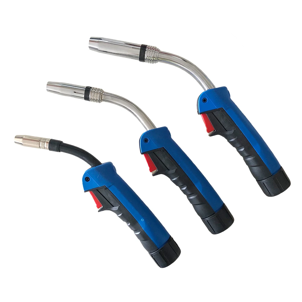 MB 14AK/15AK/24KD/36KD MIG Welding Torch Gun Head Body European Style Welding Consumables