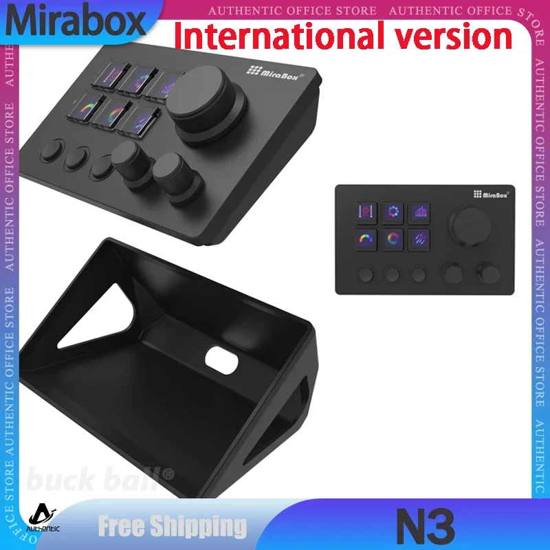 

Mirabox N3 StreamDeck Global Version Stream Deck LCD Live Content Creation Controller Custom Button Visual Keyboard For Win/Mac