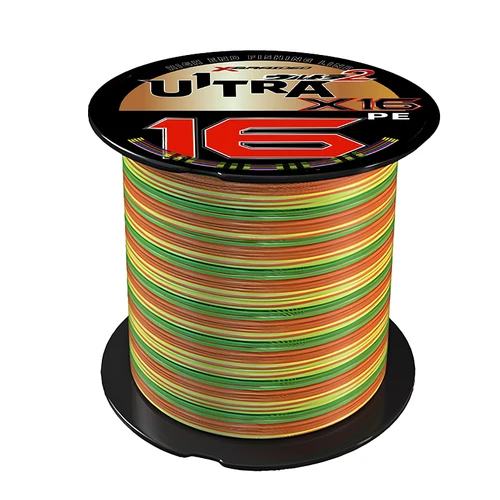 Imagen 2 del producto Nuevo hilo de pescar trenzado ULTRA ygk X-BRAID actualizado nuevo Color multifilamento X16 PE línea hecha en Japón 300m/500m alambre de pesca