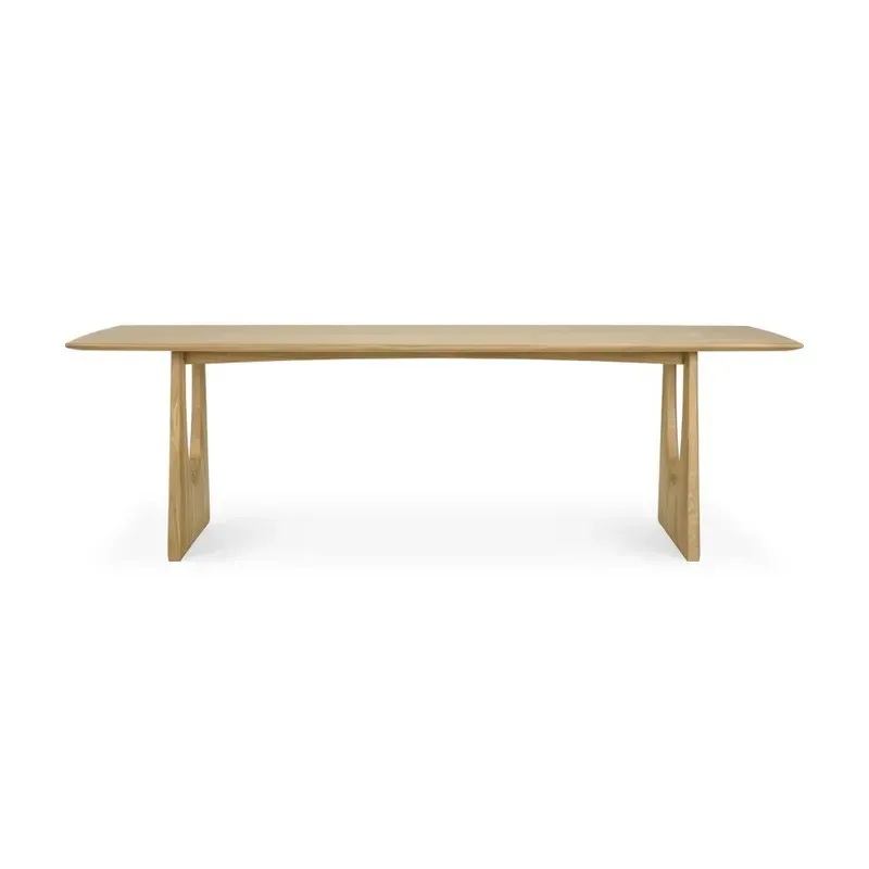 Modern Furniture High Quality Heavy Duty Solid Wood 6 8 10 Seats Restaurant Villa Rectangle Wooden Dining Table