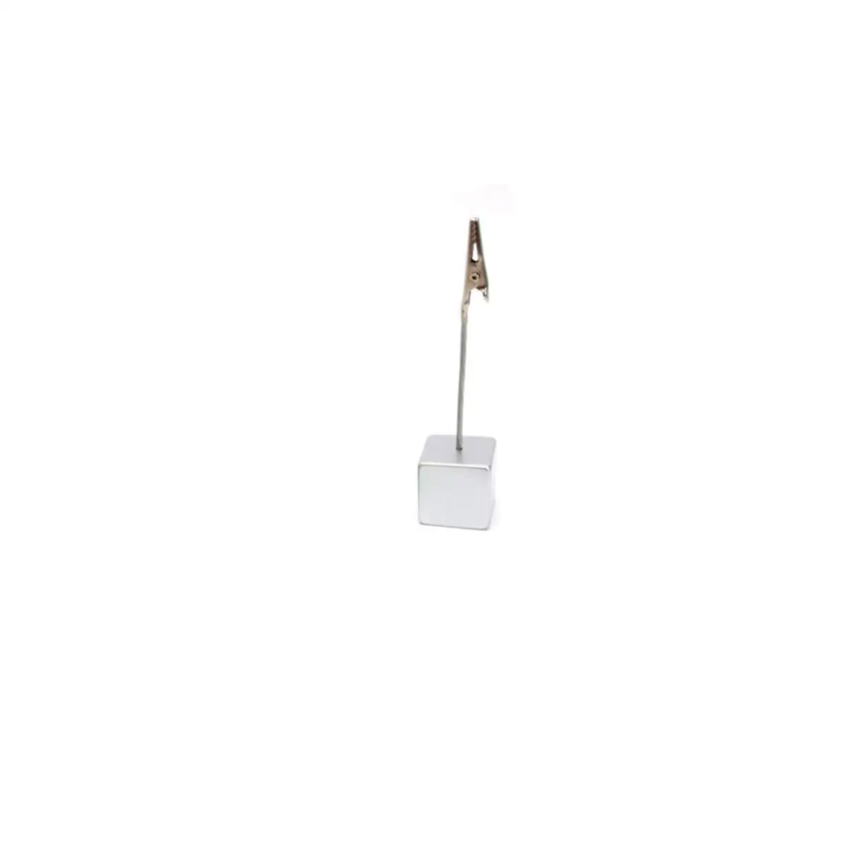 

10Pcs Cube Base Resin Memo Clip Holder Table Decoration Note Clamp Desk Document Organizer Photo Picture Stand