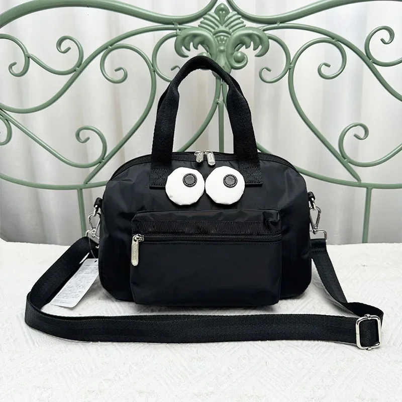 New Kawaii Back To School Anime Cartoon Cute Big Eyed Women's Bag Commuter Crossbody Bag Casual Shoulder Handbag