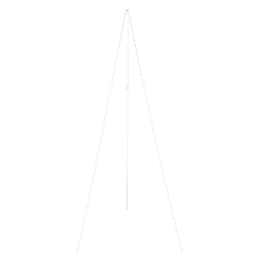 

Легкий складной мольберт-тренога для рисования, черно-бело-золотой, телескопический, регулируемый, для демонстрации работ