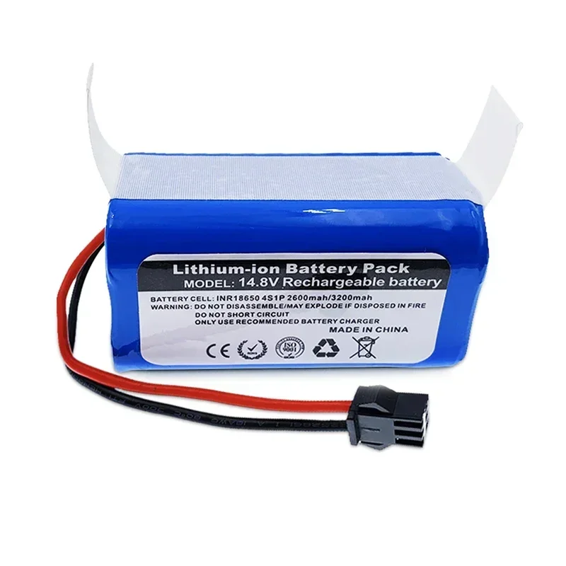 

14.8V 18650 Lithium Battery For Conga Excellence 990 Ecovacs Deebot N79 N79S DN622 Eufy RoboVac 11 11S RoboVac 30 Etc Dropshippi