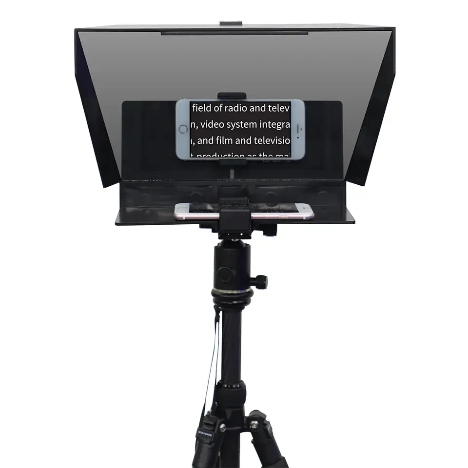 TYST Video TY-320Pro 15 inch Teleprompter for Tablet for Outdoor Interview Speech DSLR Camera Prompter