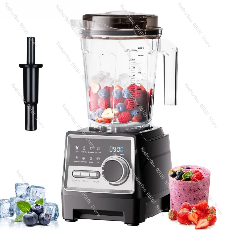 Smart Display Blender, Large Capacity High Speed Blender & Grinder Combo, Multifunctional Food Processor with Touch Screen