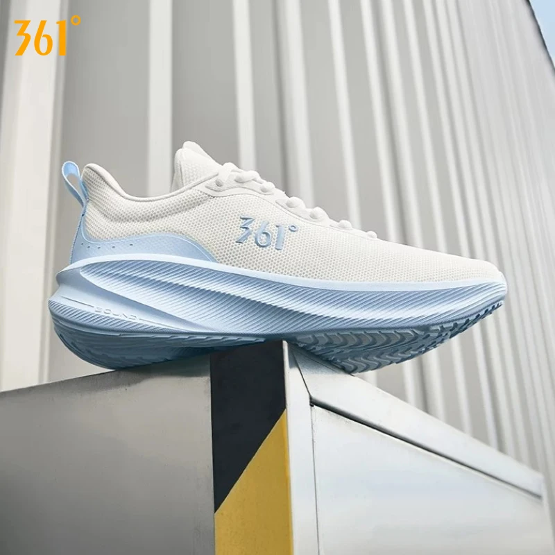 361 Degrees Fengye 5.0 Male Running Shoes Wear-resistant Comfortable Lightweight  Shock Absorb Breathable Men Sneaker 672542210F