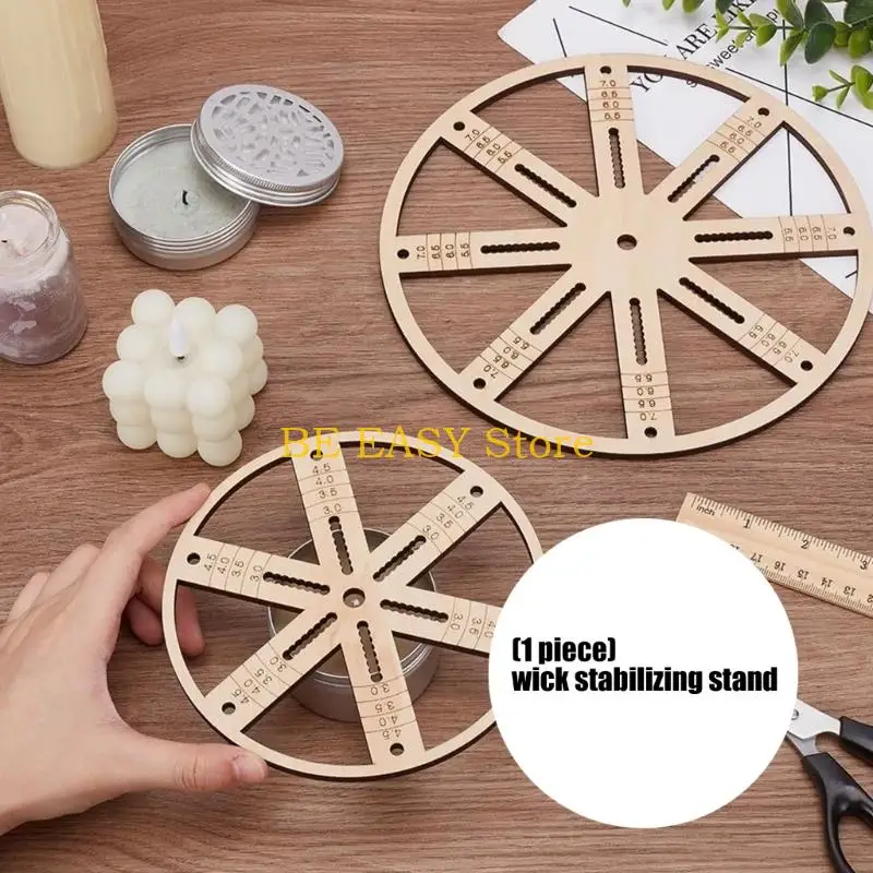 E28F Wicks Centering Devices Wooden Wick Stabilizer Holders Wick Centering Tool