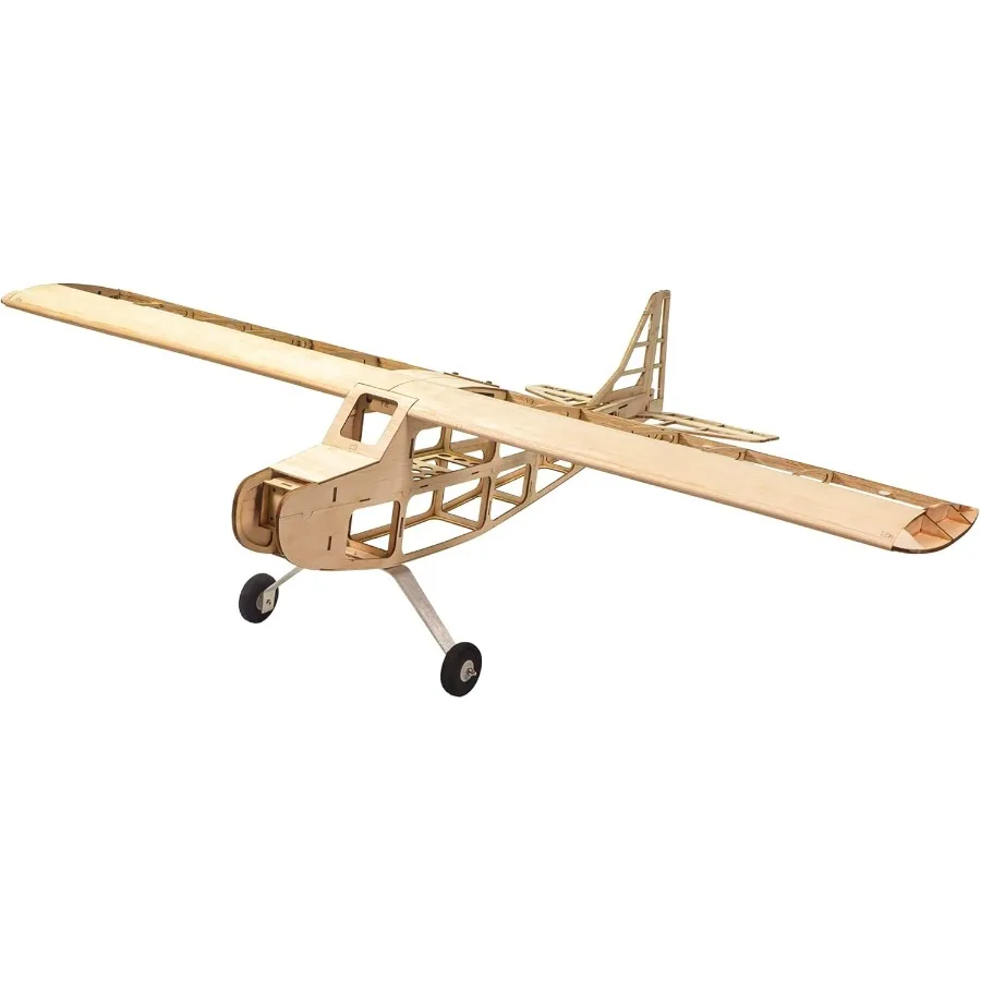 

Balsa Wood Airplane Kits T05 Vogee08 Training Plane 32" Wingspan Laser Cut Unassembled RC Flying Model Aircraft to Build for Ad