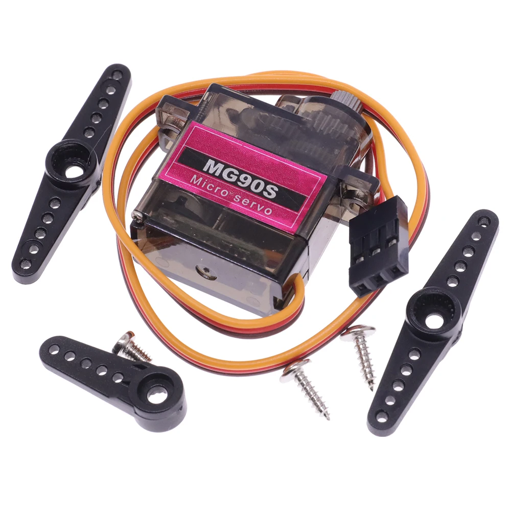 Servo Metall ausrüstung für Modell Hubschrauber boot für Arduino esp32 Spielzeug flugzeug Starr flügel Hubschrauber Modelle 90 180 360 sg90 mg90s – Detail 11