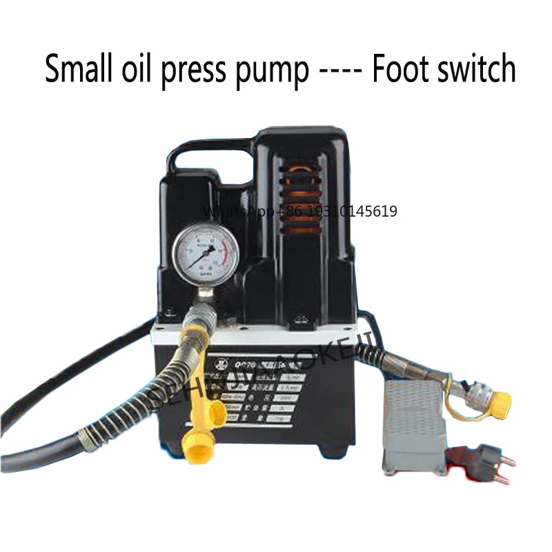 

Portable 2L Hydraulic Oil Pump, Ultra Small Electric Ultra High Pressure Hydraulic Pump