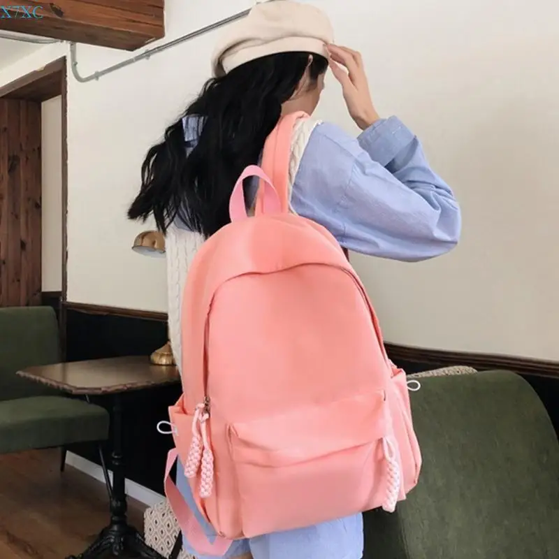 X7XC Stylish and Practical Backpack Nylon Rucksack Suitable for School or Getaways