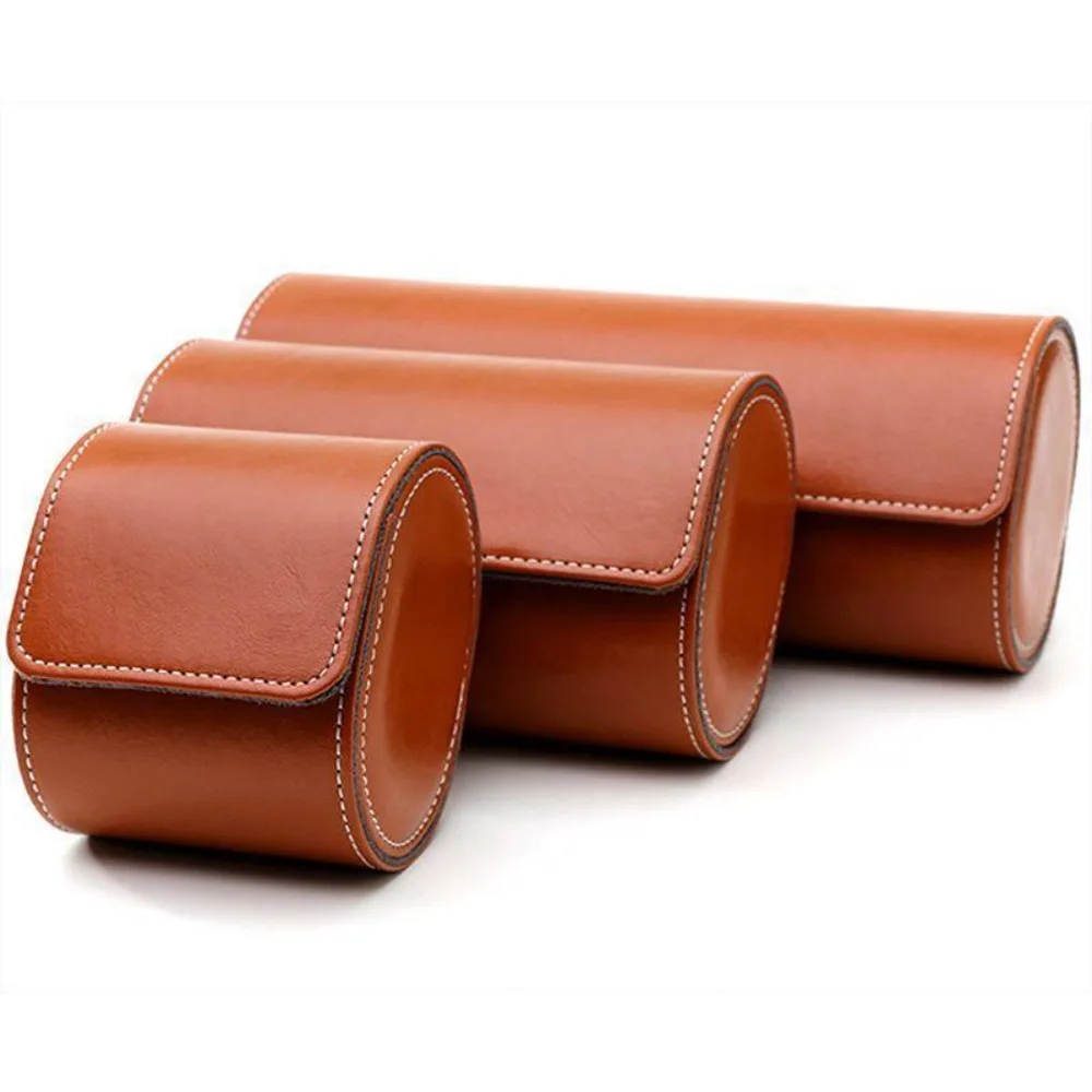 Watch Roll Travel Case - 3 Watch Storage and Organizer-Secure Storage with Innovative Removable Pillows & Solid Watch Organizer