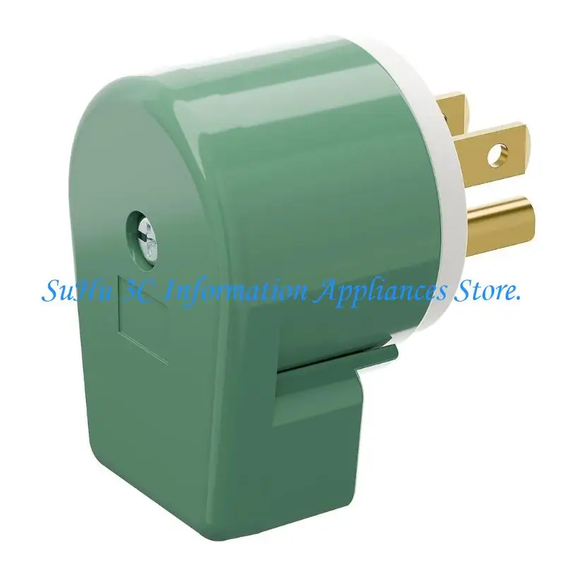  NEMA 5 15P 15A 125V Electrical Plugs With Plated Brasses Pin And Flame Resistant Casing For Industrial Use