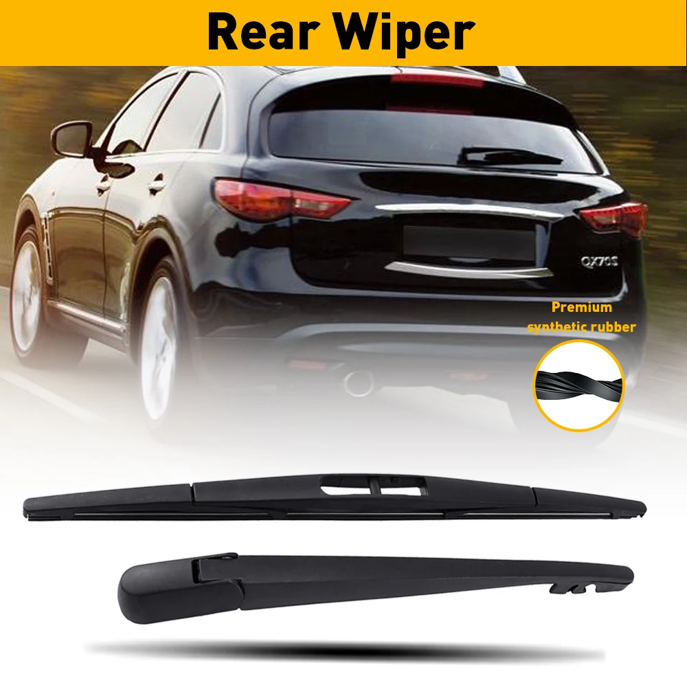 

Rear Wiper Blade For Honda CR-V CRV NISSAN MURANO INFINITI SUBARU Windshield Windscreen Rear Window Black Back Wipers Accessorie