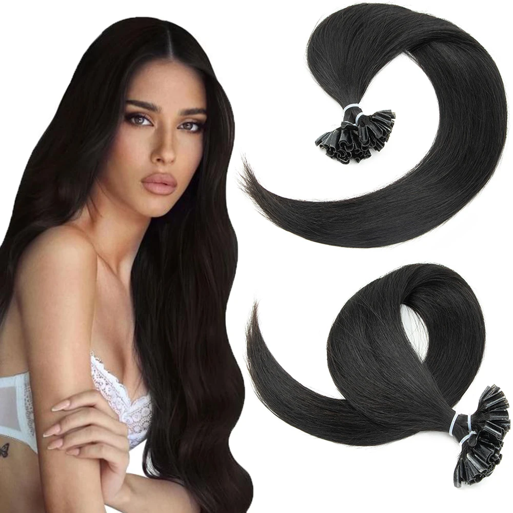 

Набор бесшовных кератиновых прядей U-Tip для наращивания волос с системой легкого снятия для ежедневного использования женщинами