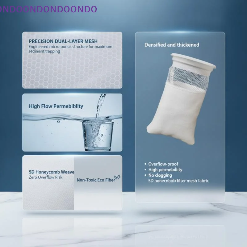 Reusable Aquarium Filter Bag With Frame Anti-overflow Fish Tank Filter Cotton Thickening High Density Fish Tank Filter Bag view 6