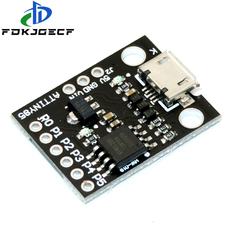 ATtiny ATtiny85 Digispark Kickstarter مايكرو USB لوحة تطوير وحدة لاردوينو IIC I2C TWI SPI متحكم صغير منخفض الطاقة