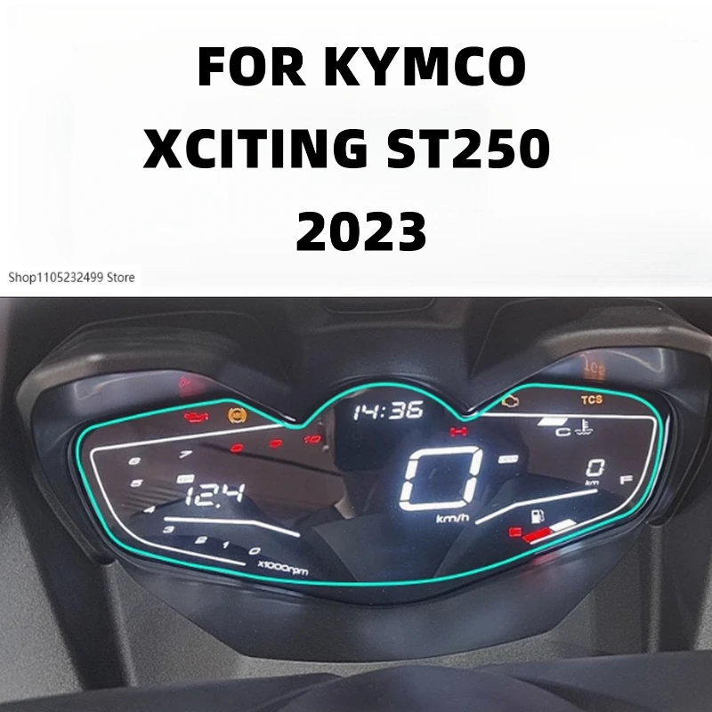 

Scratch Protection Film for KYMCO XCITING ST250 2023, Cluster Accessories, Screen Protector